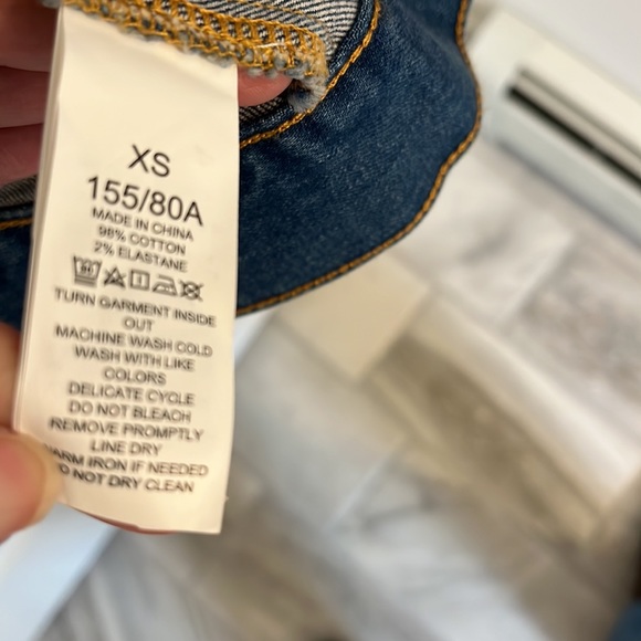 NWT Kate Spade trucker style denim jean jacket in indigo blue. - Picture 7 of 7